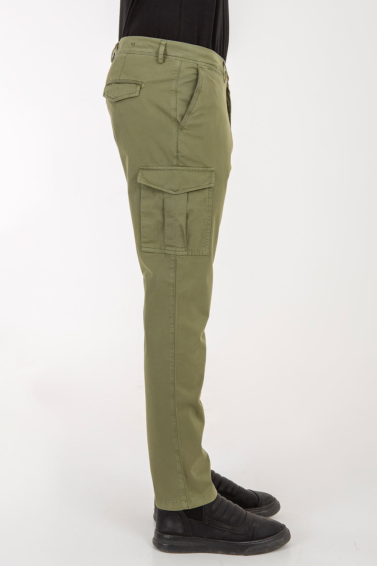 Fitz Roy Erkek Yeşil Kargo Stalker Pantolon 